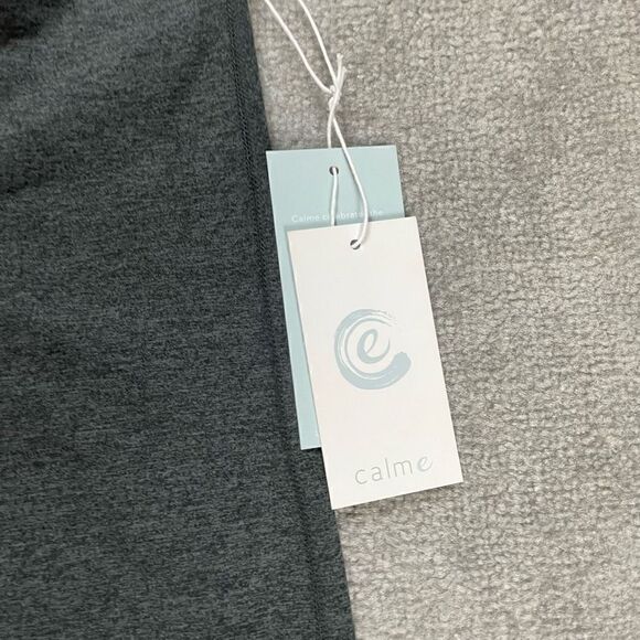 Johnny Was Calme Ease High Rise Space Dye Leggings Size Black $108 NWT - Picture 5 of 8